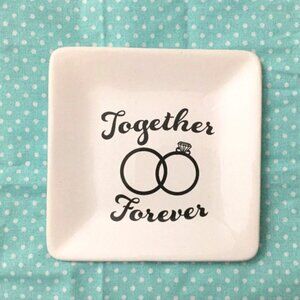 Wedding / Anniversary Jewelry Trinket Dish Bridal Home Decor NEW